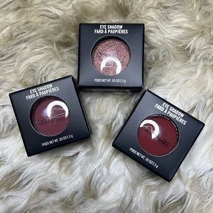 MAC EYESHADOW - Rose a before Bros ,Haute Sauce, and Nude Model